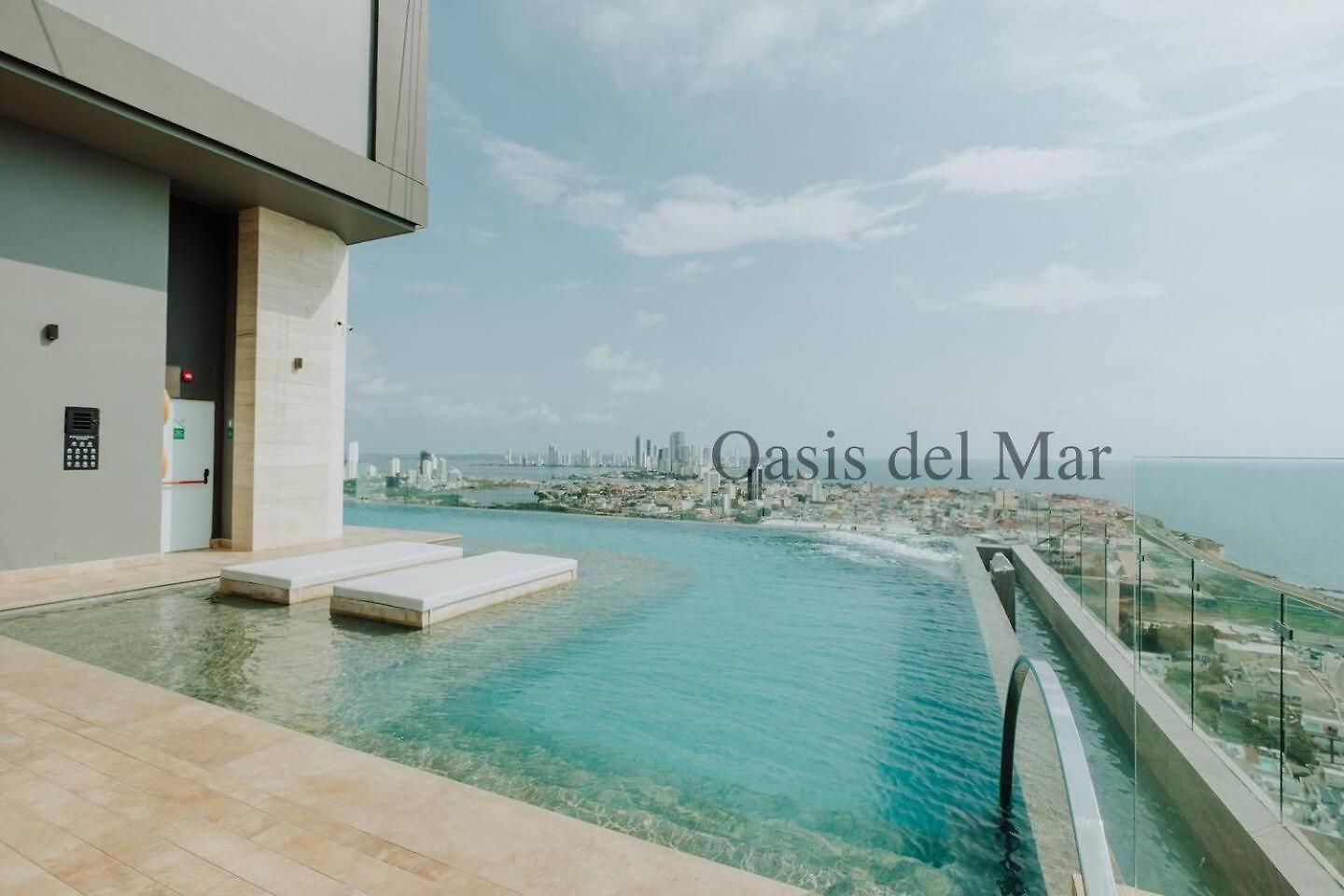 Walk To Old Pool Ocean View 1br King Bed Сasa de vacaciones Cartagena