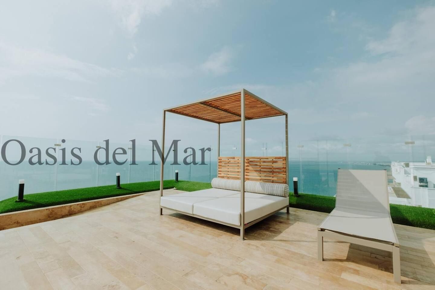 Walk To Old Pool Ocean View 1br King Bed * Cartagena