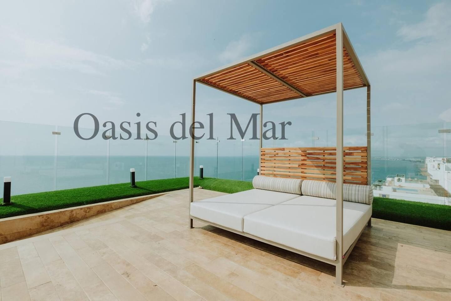 Walk To Old Pool Ocean View 1br King Bed * Cartagena