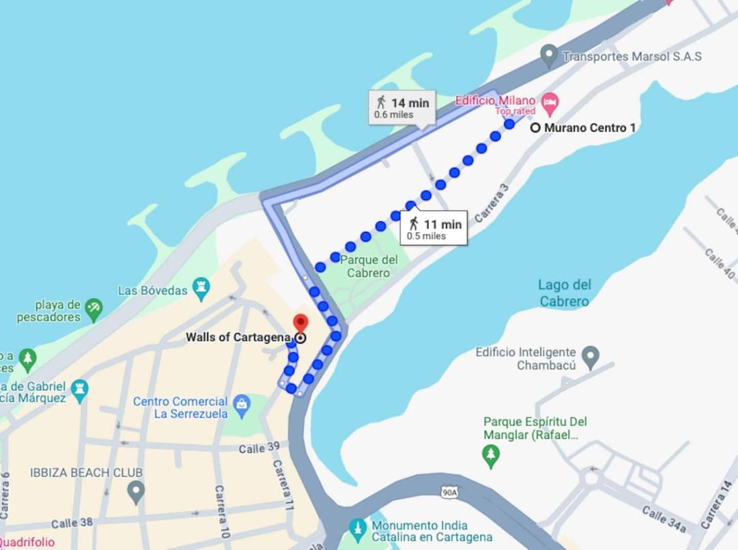Walk To Old Pool Ocean View 1br King Bed Cartagena